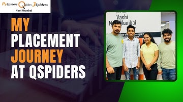 My Placement Journey At | Qspiders | Navi Mumbai