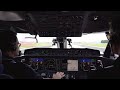 Gulfstream G650ER Takes Off from Savannah Hilton Head Int'l Airport (Cockpit)  – AINtv Express