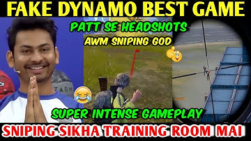 Relive FAKE DYNAMO ONCE AGAIN Fake Dynamo Best Game DYNAMO GAMING AWM Aggressive Gameplay PUBG MOBIL