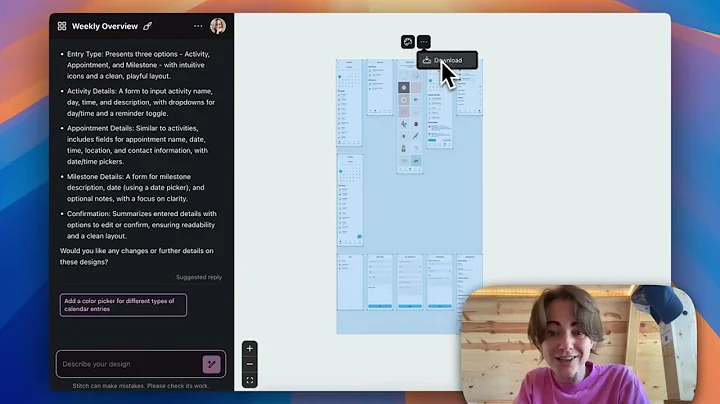 How to use Stitch and Jules to create functioning web apps