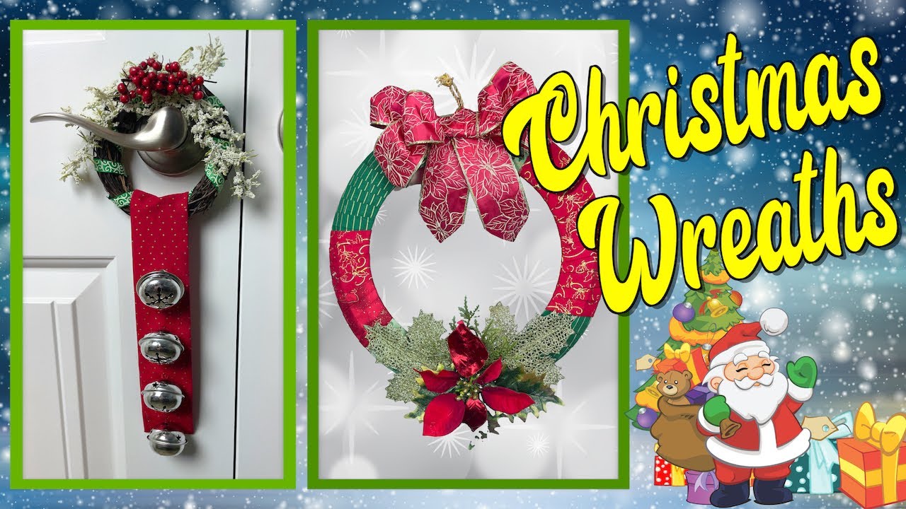 Christmas Wreath and Door Bell | The Sewing Room Channel - YouTube