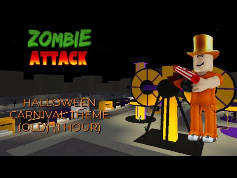 ROBLOX Zombie Attack Halloween Event 2020 Carnival Map Pack