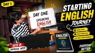 🌍 DAY 1 — STARTING MY ENGLISH LEARNING JOURNEY 📚 