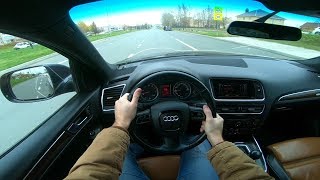 2011 Audi Q5 S-line (211) POV Test Drive