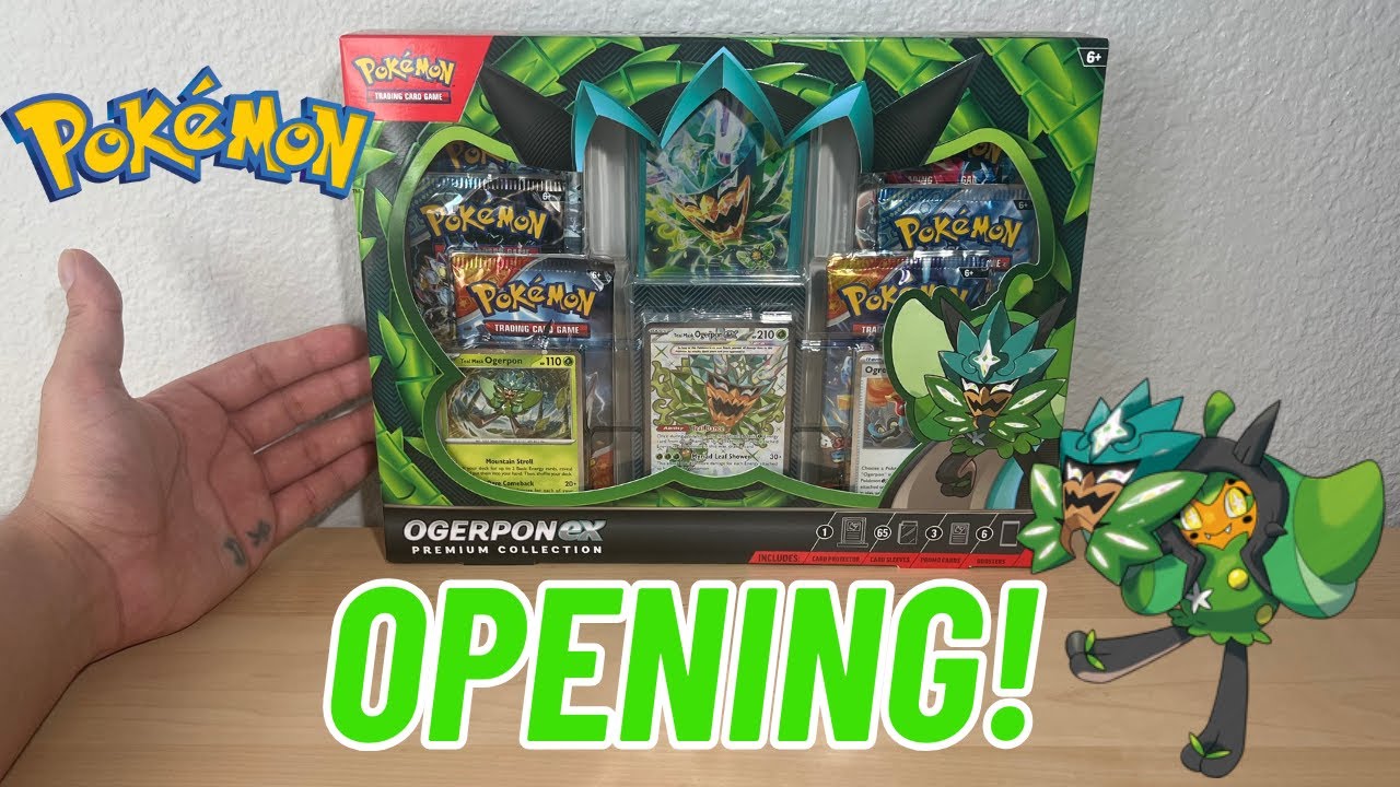 THE FREEBIES ARE GETTING BETTER! Pokémon Ogerpon ex Premium Collection ...