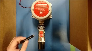 How to set the Gas & Cal Factor on a Detcon FP700  Combustible Gas Detector