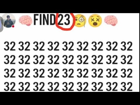 Find the Mistake #23🧠👍👀 | Genius Can Solve This IQTest Puzzle