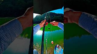Cinematic Fishing Hook Throw! 🎣🔥 | Perfect Cast in Slow Motion #shorts #fishing