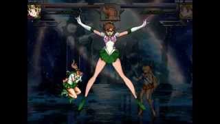 Sailor Jupiter Attacks Combo Mugen
