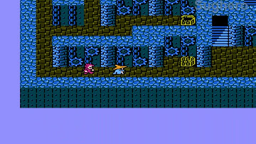 Final Fantasy III [NES] 08 - Tower of Owen - BOSS: Medusa