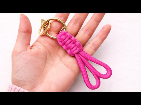 A Simple Knot… And the Result Is a Luxury Keychain That Steals the Spotlight