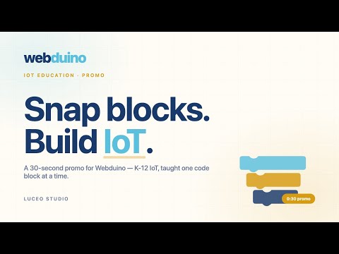 Best IoT Education Platform Promo | Webduino