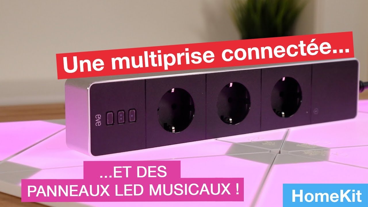 Eve Energy Strip – Multiprise connectée - Apple (FR)