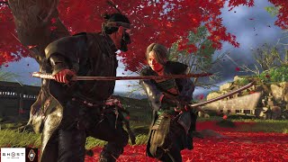 Masako Boss Fight No Damage (Lethal Difficulty) | Ghost of Tsushima