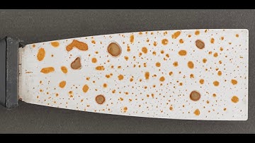 Flash Rusting on an Iron Blade