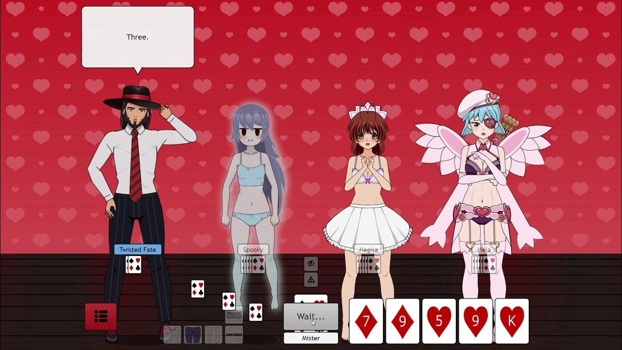 Strip Poker Night at the Inventory Valentine