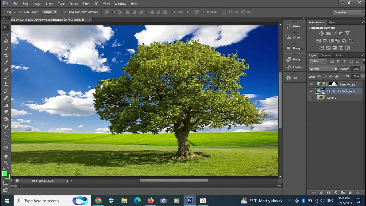 How to Remove Complicated Background And Change Background in