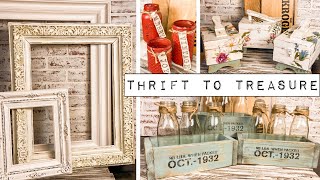 Thrift to Treasure  Staging items in 3  Thrift flips for Cranberryfest  Distressed & Shabby Chic