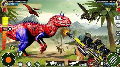Best Dino Hunter 3D Game – Android Gameplay dinosaur hunter games