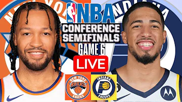 GAME 6: NEW YORK KNICKS vs INDIANA PACERS | SCOREBOARD | PLAY BY PLAY | #NBAPlayoffs