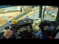 Pov truck driving  scania r500 germany endless road works asmr 4k new gopro