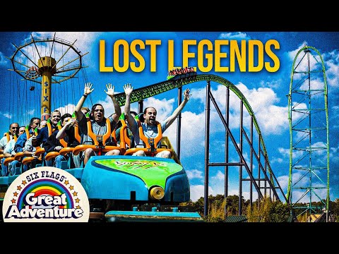 10 LOST Rides of Six Flags Great Adventure REVEALED