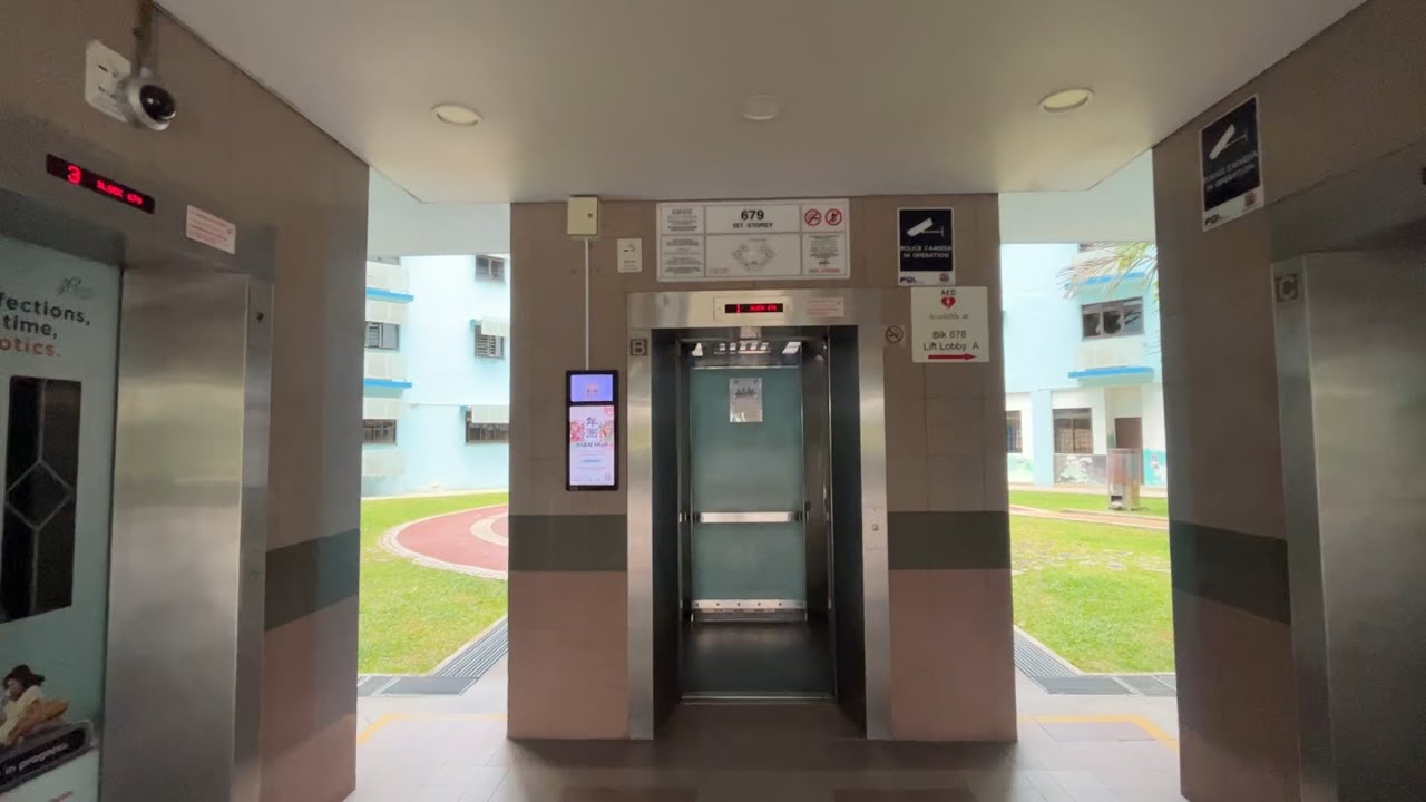 [Choa Chu Kang] Blk 679 Lift B - Fujitec