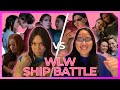 Sapphic Ship Battle: the girls are fighting | with @kfunggg