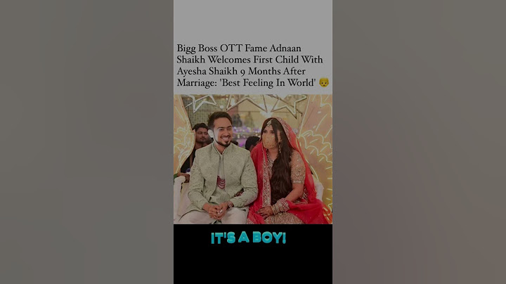 Adnaan Shaikh Becomes Dad! Welcomes Baby with Ayesha 9 Months After Shaadi-Best Feeling in the World