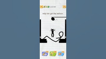 Draw 2 save level 140 #shorts #draw2save #gameplay #balloon
