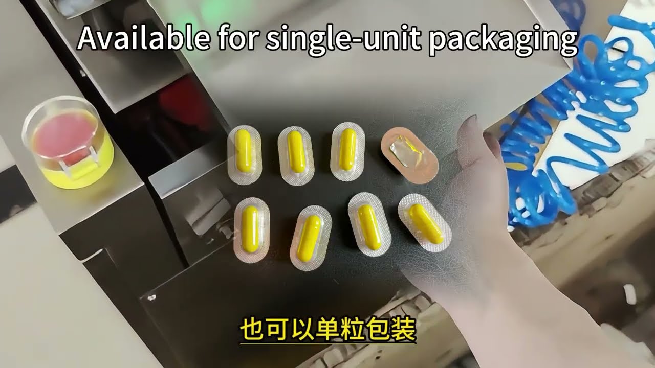 Fully Automatic Small Tablet Capsule Blister Packaging Machine