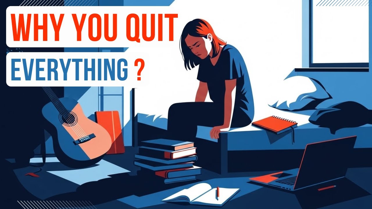 How to Stop Quitting Everything You Start | This Is Why Motivation Dies