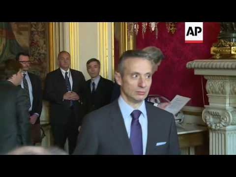 Kerry Arrives For French Hosted Syrian Talks