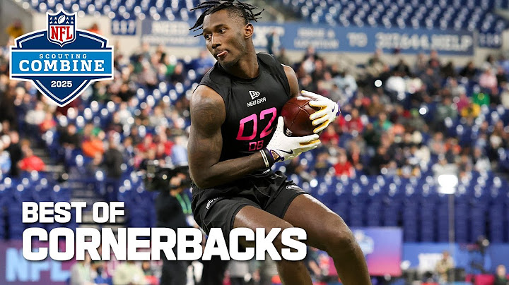 Best of Cornerbacks | 2025 NFL Scouting Combine