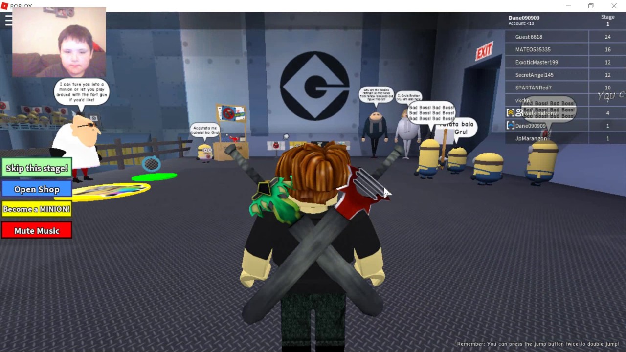 Escape The Minions Roblox 20 - 