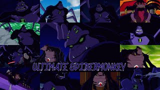 All ultimate spidermonkey transformations in all Ben 10 series