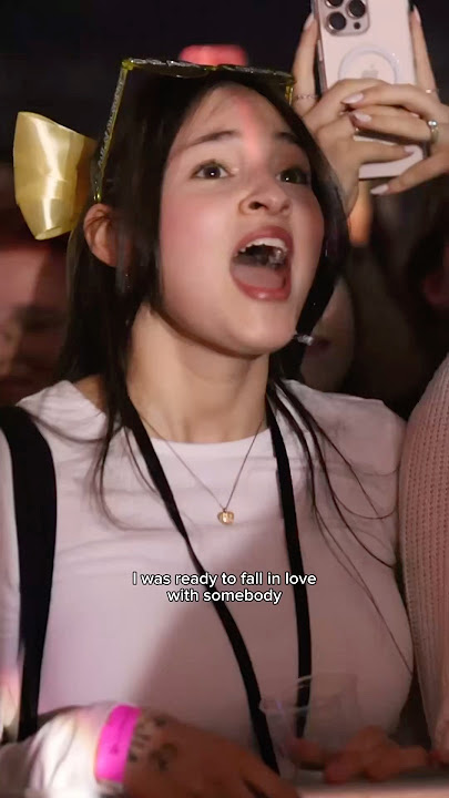 the emotion in the front row was incredible 🥹❤️