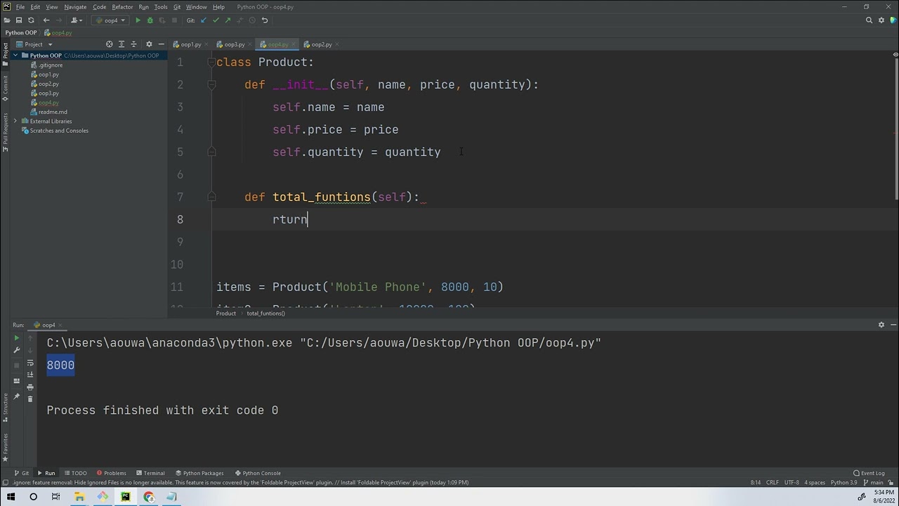 04 Python OOP Method Concept - YouTube