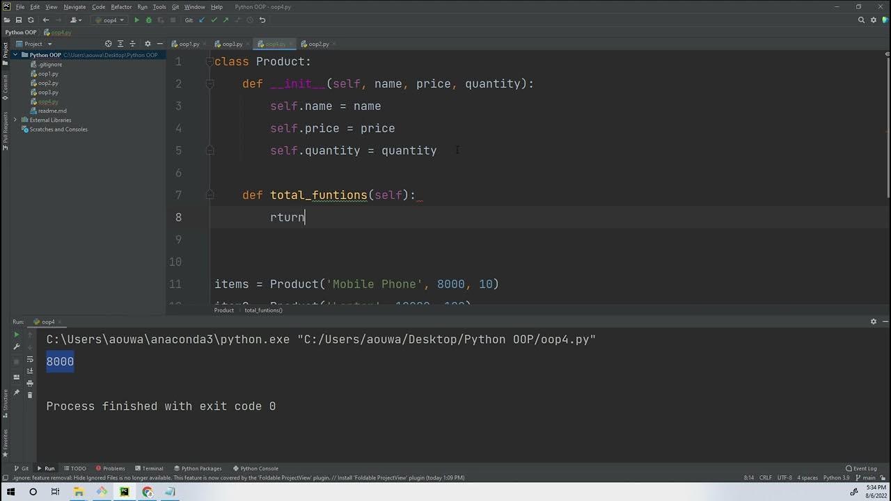 04 Python OOP Method Concept - YouTube image.
