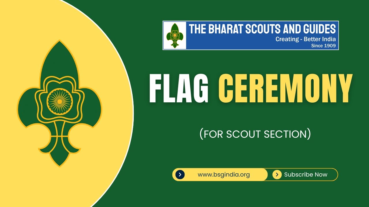flag-ceremony-for-scout-section-the-bharat-scouts-and-guides-youtube