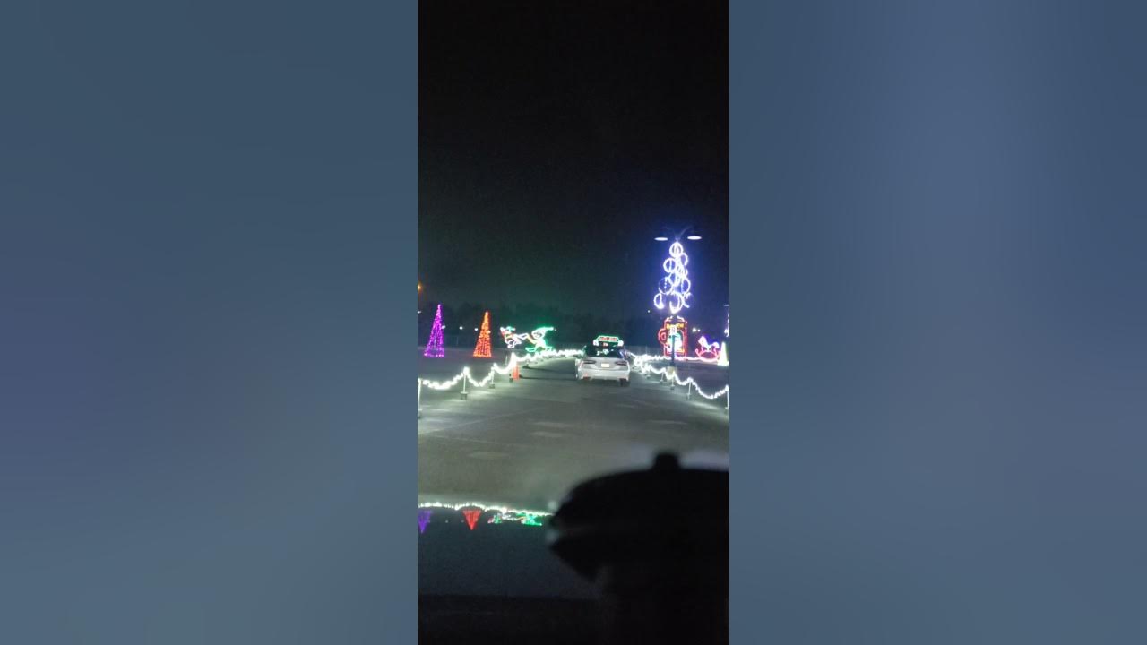 Radiance! Frisco. Xmas lights drive through YouTube