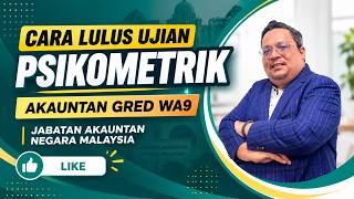 Contoh Soalan Ujian Psikometrik Akauntan Gred WA9