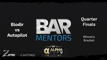 Autopilot vs Blodir | Alpha Cup V - Winners Quarter Finals | Zeteo Casts | Beyond All Reason