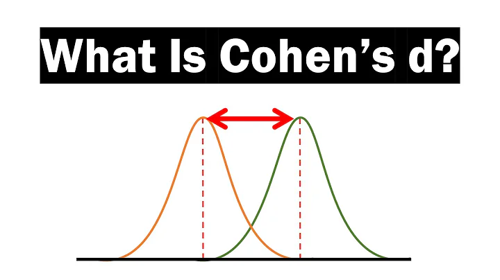 What Is And How To Calculate Cohen's d?