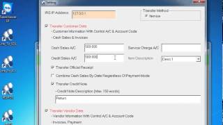 IRS POS linking to SQL Account