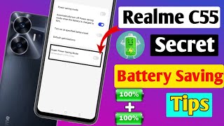 Realme C55 Secret Battery Saving Tips| By HM Technical