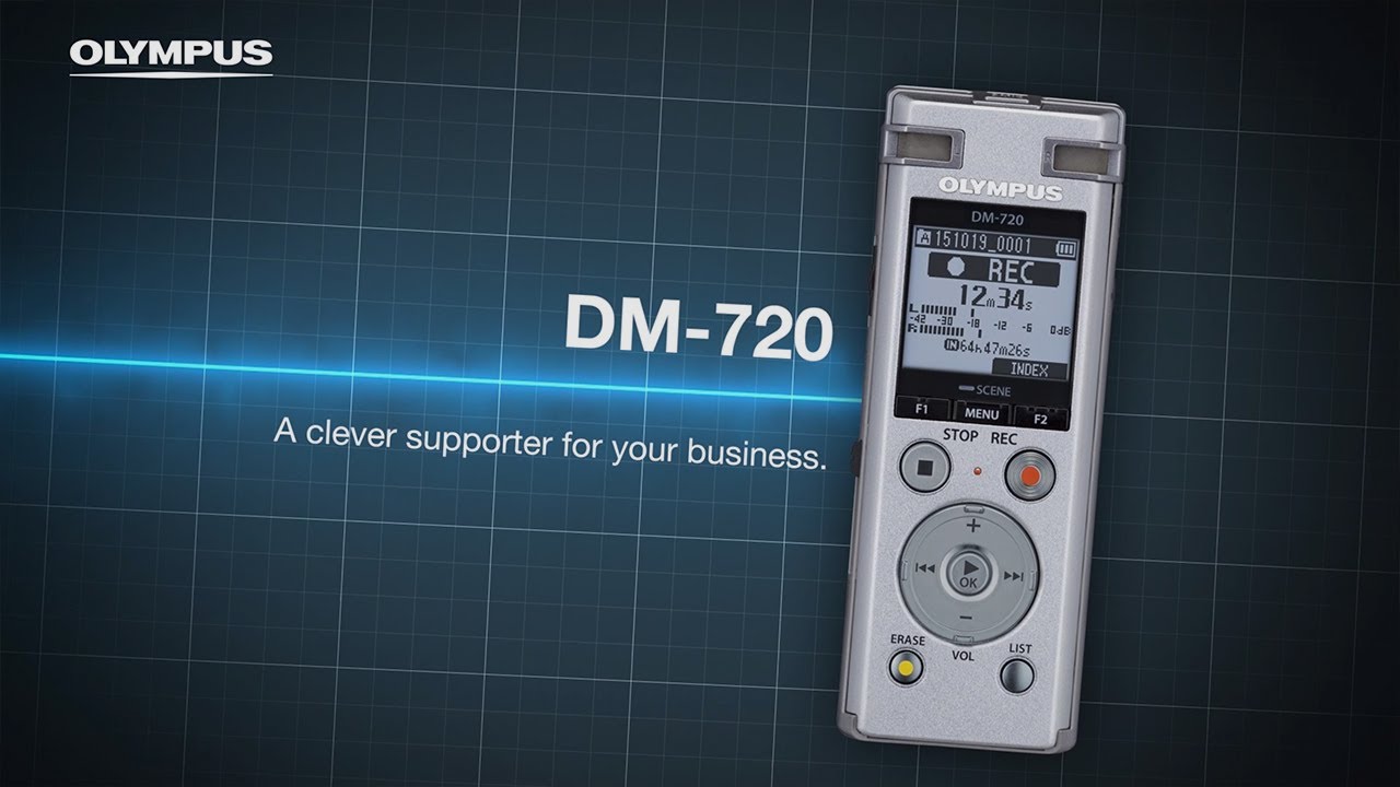 OLYMPUS DM-720 - A Clever Supporter for your Business - YouTube OLYMPUS DM-720 - A Clever Supporter for your Business - YouTube