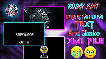 𝐓𝐢𝐤𝐓𝐨𝐤 𝐓𝐫𝐞𝐧𝐝𝐢𝐧𝐠 𝐕𝐢𝐫𝐚𝐥 𝐒𝐞𝐝 𝐕𝐢𝐝𝐞𝐨 😥 𝐗𝐦𝐥 | 𝐀𝐥𝐢𝐠𝐡𝐭 𝐦𝐨𝐭𝐢𝐨𝐧 𝐗𝐌𝐋 #RobinEdit #Robin_LYRICS #XML #TextShake