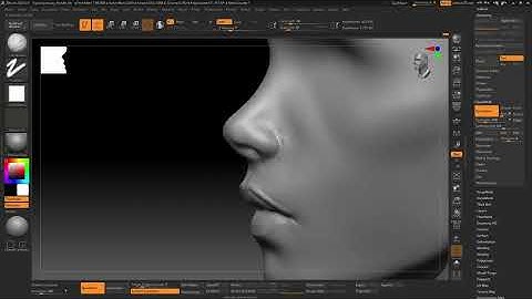Stylized Girl Character Modeling in Zbrush and Blender - Sculpting Head and Body - Part 2