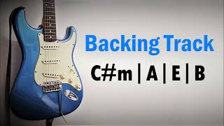 Rock Pop BACKING TRACK in C#m | 95 BPM | Guitar Backing Track chords